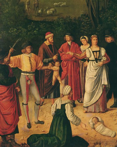 El juicio de Salomón, 1505 de Giorgione da Castelfranco